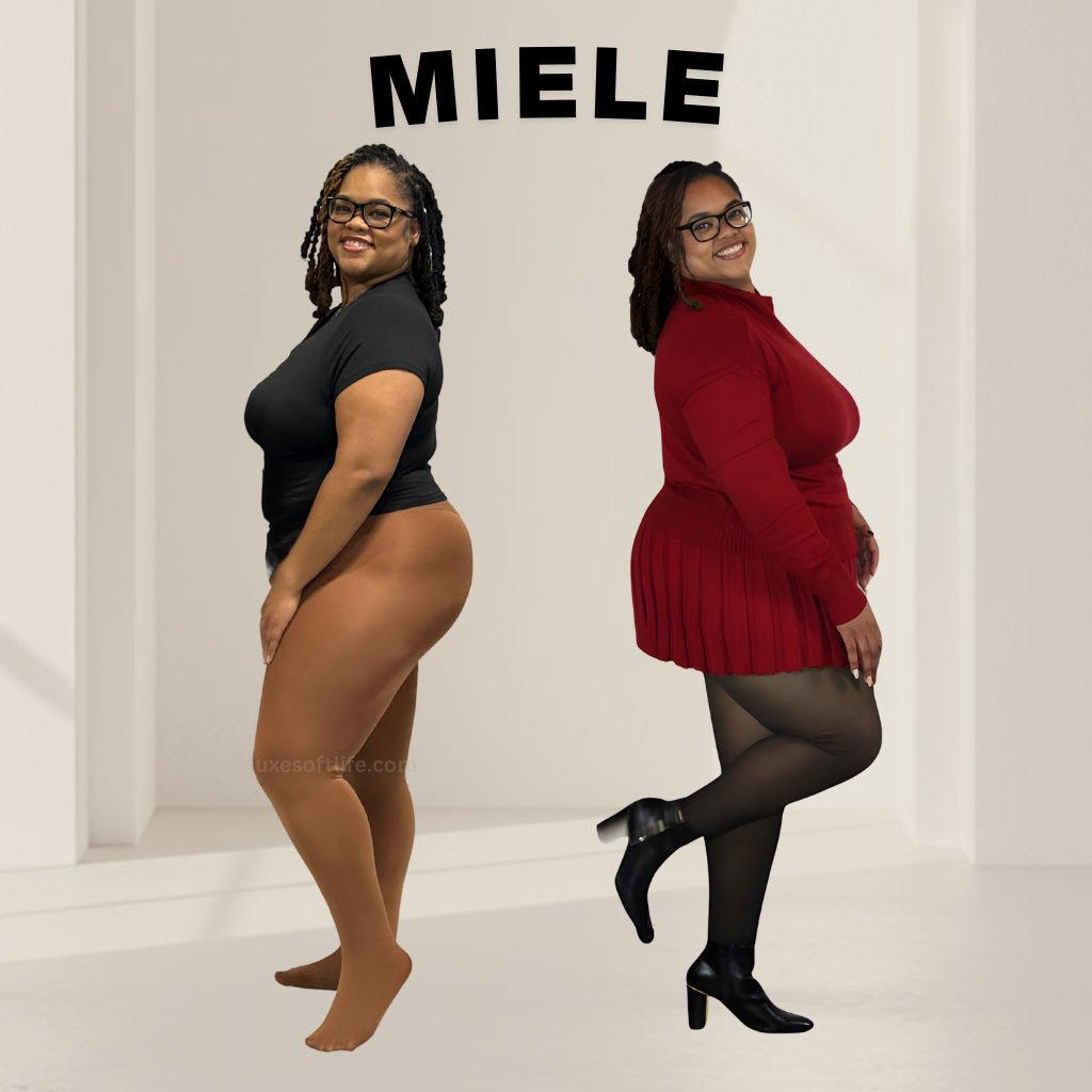 Solid Skin-Tone Fleece Tights