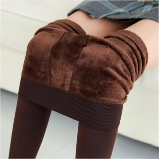 Aria (Fleece-Strumpfhose in Hautfarbe) 