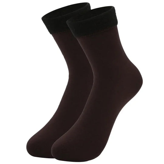 Chaussettes en peluche Victoria