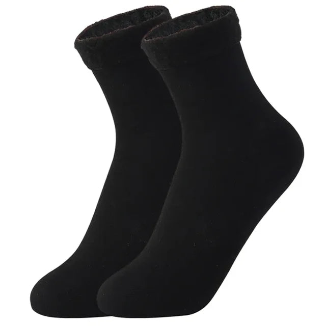 Chaussettes en peluche Victoria