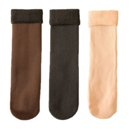 Chaussettes en peluche Victoria